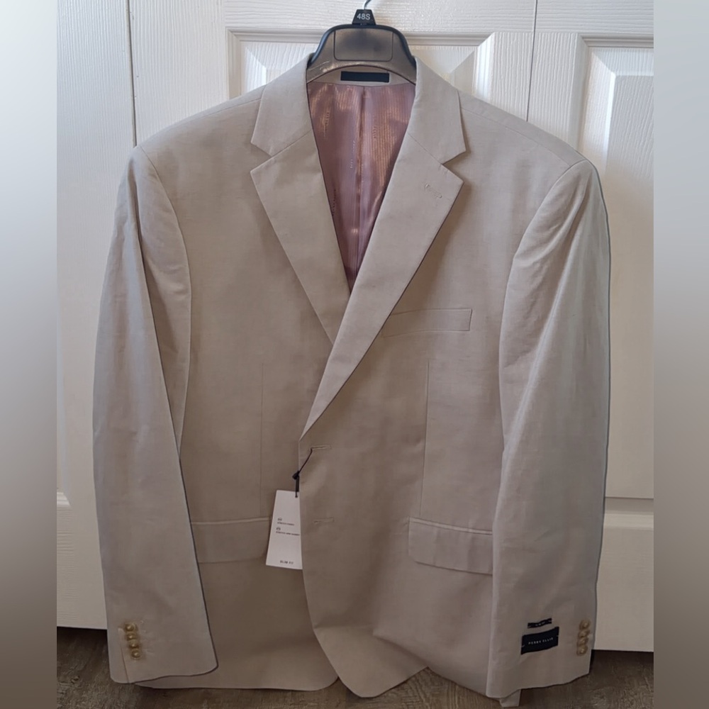 Perry Ellis Light Tan Blazer